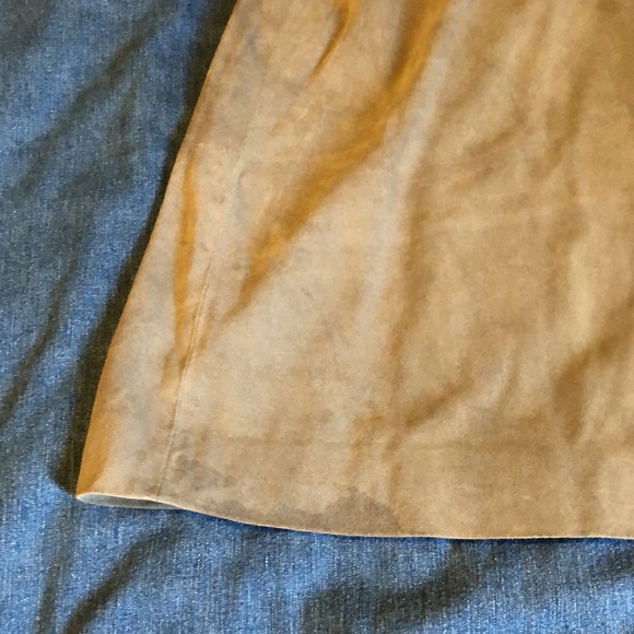 Gap Grey Suede wrap skirt - Size 10 - Picture 15 of 15